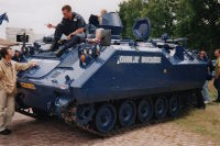 YPR-765 Koninklijke Marechaussee NL, Vliegbasis Twenthe (NL), 20. Juni 2003