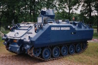 YPR-765 Koninklijke Marechaussee NL, Vliegbasis Twenthe (NL), 20. Juni 2003