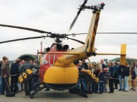 Bo 105, Heeresflieger Versuchstaffel, Flugplatz Eggebek, 24. August 2003