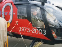 Bo 105, Heeresflieger Versuchstaffel, Flugplatz Eggebek, 24. August 2003