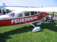 Cessna 206H, D-EFVP, Landesfeuerwehrverband Niedersachsen e.V., Flugplatz Bohmte, 01. Mai 2013