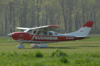 Cessna 206H, D-EFVP, Landesfeuerwehrverband Niedersachsen e.V., Flugplatz Bohmte, 01. Mai 2016