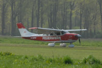 Cessna 206H, D-EFVP, Landesfeuerwehrverband Niedersachsen e.V., Flugplatz Bohmte, 01. Mai 2016