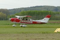 Cessna 206H, D-EFVP, Landesfeuerwehrverband Niedersachsen e.V., Flugplatz Bohmte, 01. Mai 2023