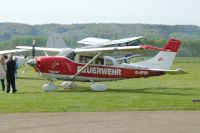 Cessna 206H, D-EFVP, Landesfeuerwehrverband Niedersachsen e.V., Flugplatz Bohmte, 01. Mai 2023