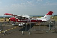 Cessna 206H, D-EFVP, Landesfeuerwehrverband Niedersachsen e.V., Flugplatz bckeburg, 17. Juni 2023