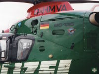 EC-135, D-HMVA, Polizei Mecklenburg-Vorpommern, Flugplatz Eggebek, 24. August 2003