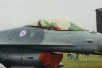 F-16, Norwegische Luftwaffe, Vliegbasis Gilze-Rijen 6. Juli 2002