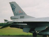 F-16A, Norwegische Luftwaffe, Vliegbasis Twenthe, Niederlande, 20. Juni 2003