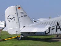 Ju 52, Deutsche Lufthansa Stiftung, Flugplatz Bohmte, 01. Mai 2013