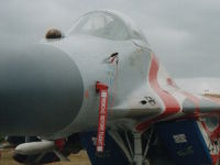 MiG-29, 29+10, Jagdgeschwader 73, 24. August 2003, Flugplatz Eggebek