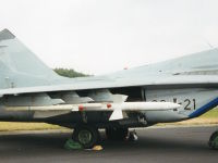 MiG-29, 29+21, Jagdgeschwader 73, 6. Juli 2002, Vliebasis Gilze-Rijen, Niederlande