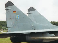 MiG-29, 29+21, Jagdgeschwader 73, 6. Juli 2002, Vliebasis Gilze-Rijen, Niederlande