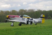 P-51D, Flugplatz Bohmte - Bad Essen, 01. Mai 2015