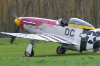 P-51D, Flugplatz Bohmte - Bad Essen, 01. Mai 2015