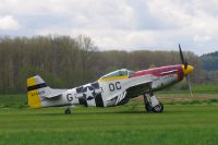 P-51D, Flugplatz Bohmte - Bad Essen, 01. Mai 2015