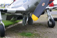 P-51D, Flugplatz Bohmte - Bad Essen, 01. Mai 2015