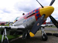 P-51D, Flugplatz Bohmte - Bad Essen, 01. Mai 2015