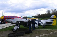 P-51D, Flugplatz Bohmte - Bad Essen, 01. Mai 2015