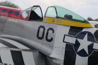 P-51D, Flugplatz Bohmte - Bad Essen, 01. Mai 2015