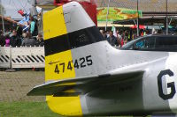 P-51D, Flugplatz Bohmte - Bad Essen, 01. Mai 2015