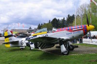 P-51D, Flugplatz Bohmte - Bad Essen, 01. Mai 2015